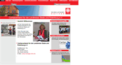 Desktop Screenshot of cvstade.caritas.de