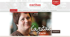 Desktop Screenshot of caritas.lu