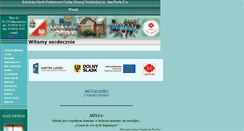 Desktop Screenshot of kspwiry.caritas.pl