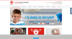 Desktop Screenshot of kalisz.caritas.pl