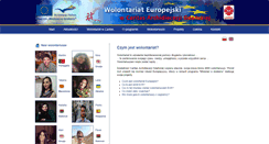 Desktop Screenshot of evs.caritas.pl