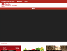 Tablet Screenshot of katowice.caritas.pl