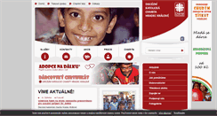Desktop Screenshot of hk.caritas.cz