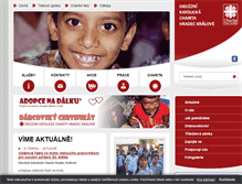 Tablet Screenshot of hk.caritas.cz