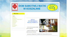 Desktop Screenshot of dsm-koszalin.caritas.pl
