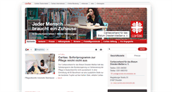 Desktop Screenshot of dicvdresden-meissen.caritas.de