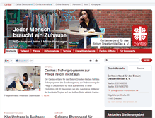 Tablet Screenshot of dicvdresden-meissen.caritas.de
