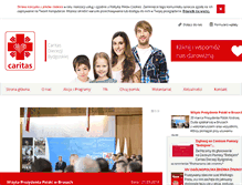 Tablet Screenshot of bydgoszcz.caritas.pl