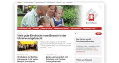 Desktop Screenshot of dicvfulda.caritas.de