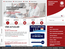 Tablet Screenshot of dchoo.caritas.cz